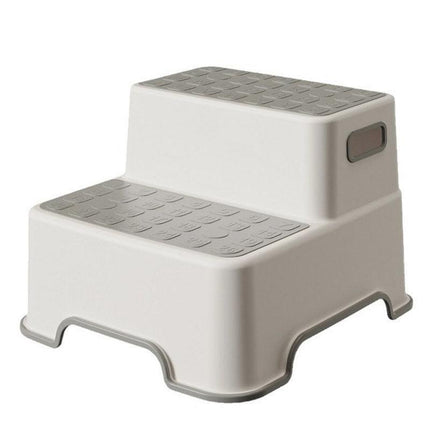Bathroom Step Stool Booster for Washing Hands and Reaching Sinks Easily.