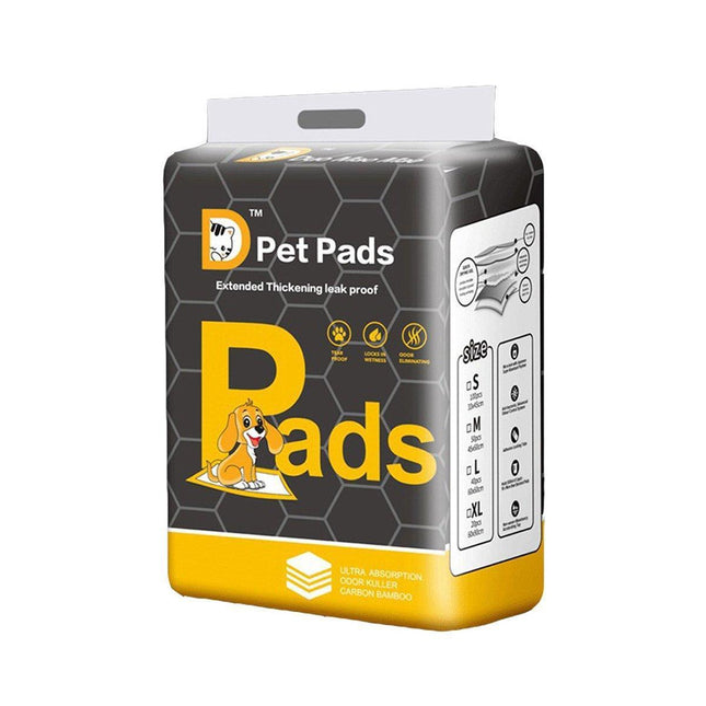 Bamboo Charcoal Deodorant Pet Pads Wholesale for Dogs Cats Fragrant - L-40PCS 60*60cm.
