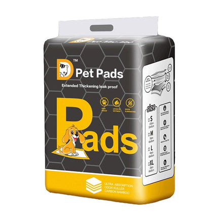 Bamboo Charcoal Deodorant Pet Pads Wholesale for Dogs Cats Fragrant - L-40PCS 60*60cm.