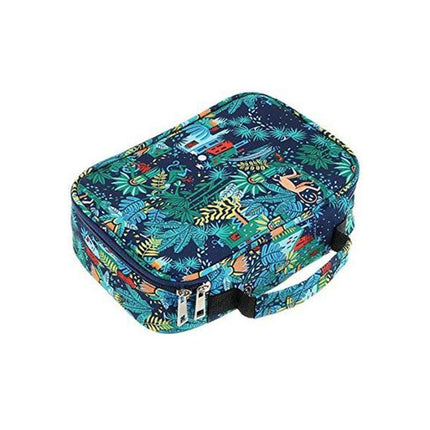 Large Capacity Waterproof Pen Pouch Pencil Case Student Stationery Storage Bag - Blue.