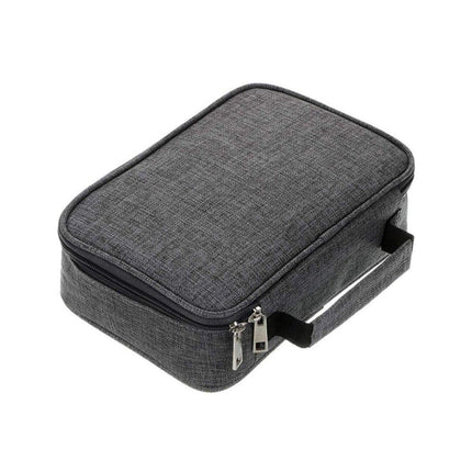 Large Capacity Waterproof Pen Pouch Pencil Case Student Stationery Storage Bag - Purple.