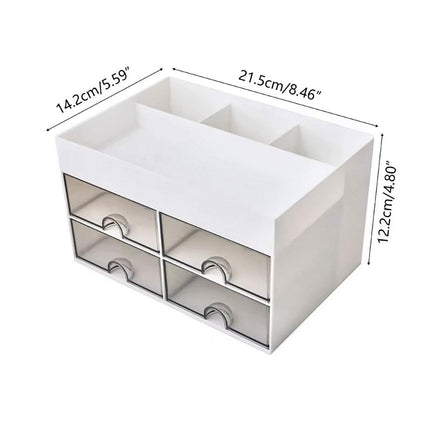 Large Capacity Pen Storage Box Desktop Organizer Multi-functional Stationery Box.