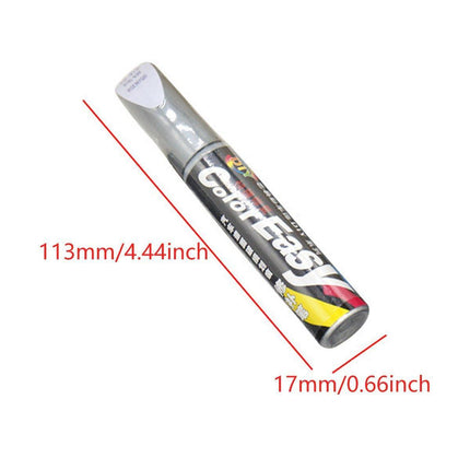 Car Scratch Repair Paint Pen Automotive Touch Up Spray for Quick Paint Fixing - Silver.