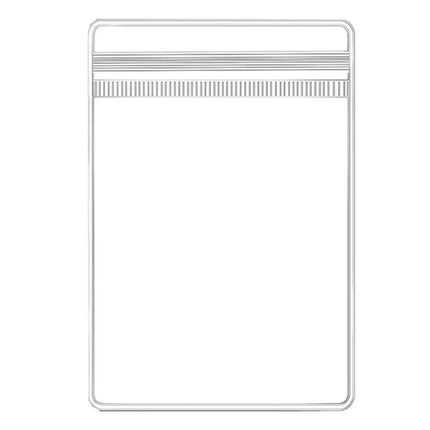 100pcs PVC Self-Sealing Jewelry Bags Anti-Oxidation Storage Dustproof Bags - 11*11cm.