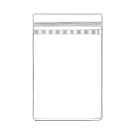 100pcs PVC Self-Sealing Jewelry Bags Anti-Oxidation Storage Dustproof Bags - 11*11cm.