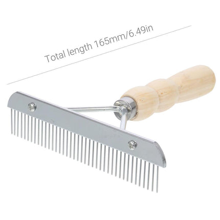Pet Brush Hair Comb Grooming Rake Comb Dogs and Cats Shedding Deshedding Tool.
