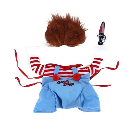 Halloween Dog Costume Pet Accessories Funny Dress Up for Small Medium Dogs - New Pirate-M.