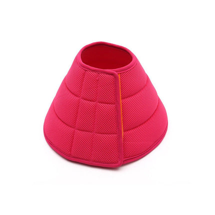 Elizabethan Collar Anti Licking Biting Pet Collar for Cats and Dogs Recovery Use - Grey-Size2.
