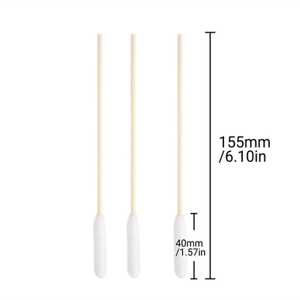 200PCS Pet Ear Eye Nose Cleaning Cotton Swabs Disposable Dog Cat Grooming Tools.