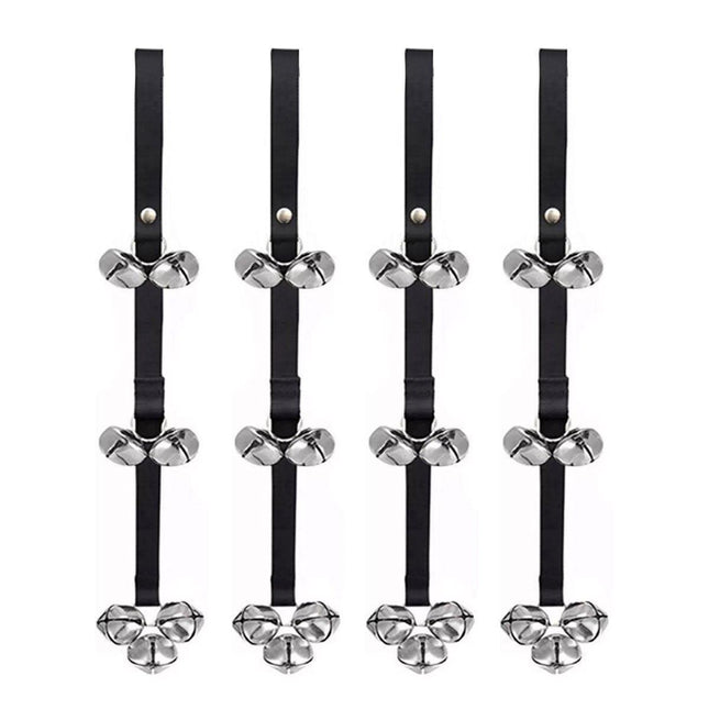 4PCS Pet Training Doorbell Rope Cat Teaser Toy Bell Interactive Play Rope Bell.