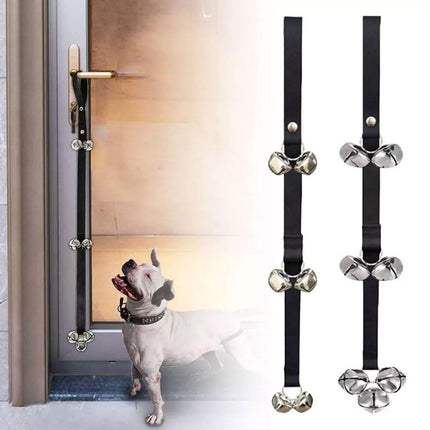 4PCS Pet Training Doorbell Rope Cat Teaser Toy Bell Interactive Play Rope Bell.