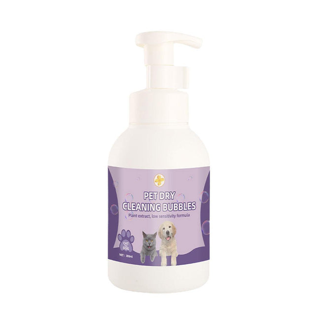500ml Pet Leave In Dry Cleaning Foam No Rinse Bath Wash for Dogs and Cats.