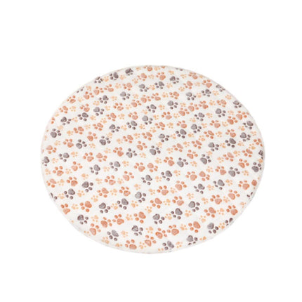 Waterproof Dog Pads Round Diaper Pads Pet Training Pads for Puppies and Dogs - Khaki-55cm.
