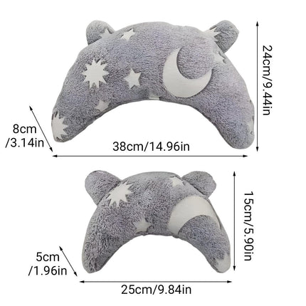 Cervical Vertebrae Protection Pet Pillow U-shaped Dog Backrest Cushion For Sleep - M.