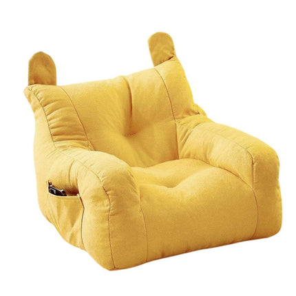 Small Sofa Chair Couch for Living Room Family Pet Furniture Comfortable Seat - White.