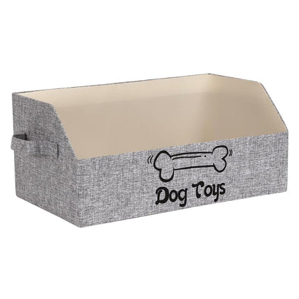 Portable Pet Toy Storage Box Foldable Organizer Snack Bag Pet Accessories Holder - Cat.