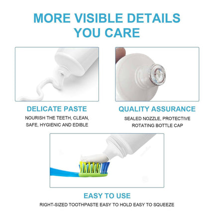 Pet Toothpaste Dog Cat Fresh Breath Tartar Removal Oral Care Edible Cleaning.