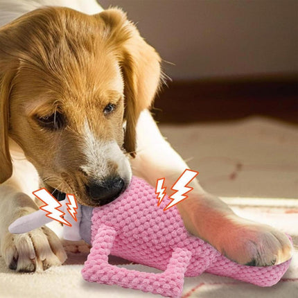 Dog Squeaky Toy Stuffed Water Cup Toy Plush Cup Chew and Supplies Training Pet.