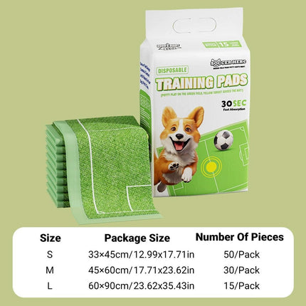 Pet Urinal Pads for Dogs Bullseye Diaper Pads Leakproof Pet Training Pads Dogs - S-50PCS.