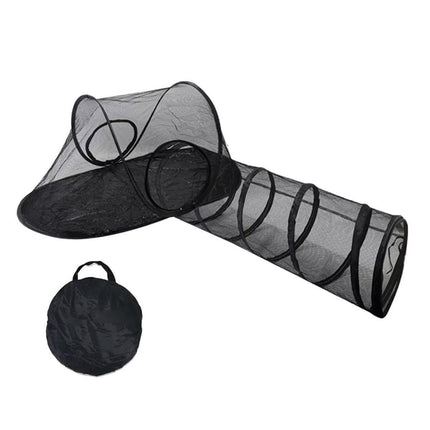 Outdoor Pet Tent Nest Foldable Cat Tunnel Playhouse Portable Shelter for Cats.