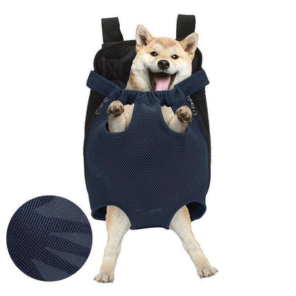 M Size Pet Carrier Dog Cat Puppy Front Back Backpack Shoulder Carry Sling Pouch Bag - Pink.