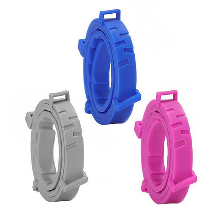 Short Adjustable Pet Anti Flea Tick Neck Collar For Dog Cat Kitten 8 Months Protect - Pink.