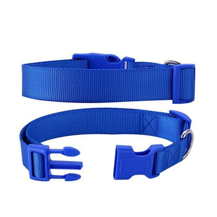 XS Size Dog Puppy Pet Collar Adjustable Nylon Toy Pink Blue Red Black - Yellow.