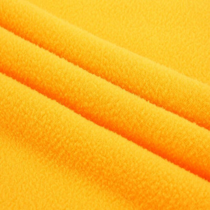 L Size Pet Dog Warm Coat Fleece Jacket Jumper Sweater Winter Puppy Vest Outfit - Yellow.