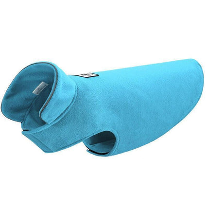 L Size Pet Dog Warm Coat Fleece Jacket Jumper Sweater Winter Puppy Vest Outfit - Yellow.
