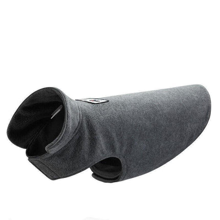 L Size Pet Dog Warm Coat Fleece Jacket Jumper Sweater Winter Puppy Vest Outfit - Yellow.