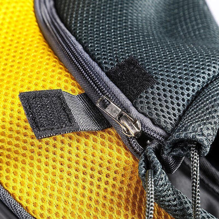 L Size Pet Shoulder Carrier Bag Puppy Cat Dog Travel Sling Backpack Portable - Yellow.