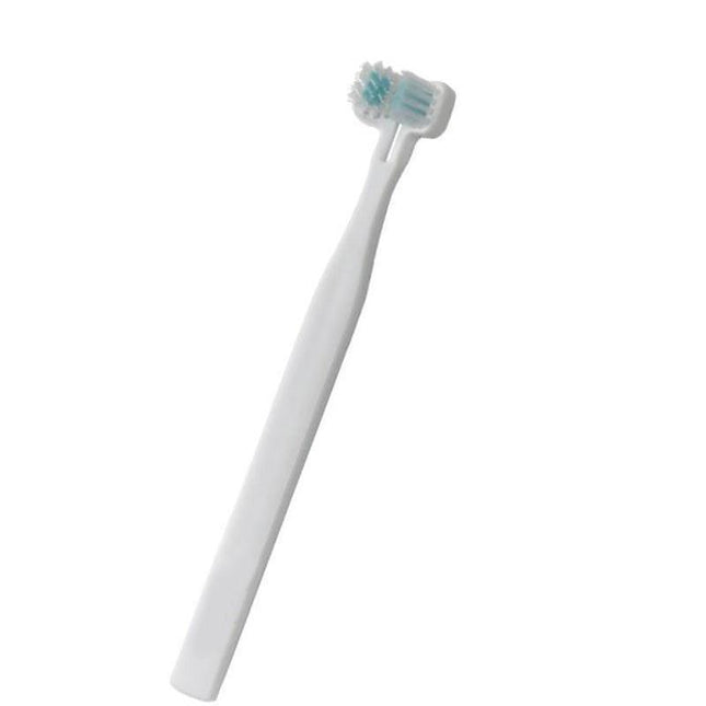 Double Head Toothbrush Dog Pet Cat Brush Dental Health Gum Care Cleaning Teeth.