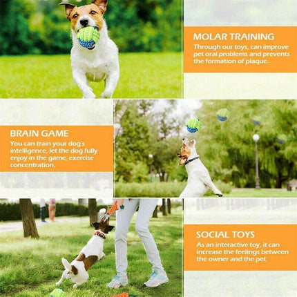 10X Braided Rope Dog Toys Chew Play Clean Teeth.