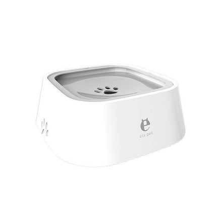 1.5L Pet Water Bowl No-Spill Design Slow Drinking Feeder with Non-Slip Base - Blue.