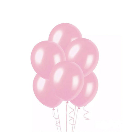 100PCS 10 Inch Latex Balloons Party Decorations Birthday Wedding Balloon Solid Colour - Silver.