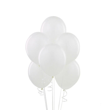 100PCS 10 Inch Latex Balloons Party Decorations Birthday Wedding Balloon Solid Colour - Silver.