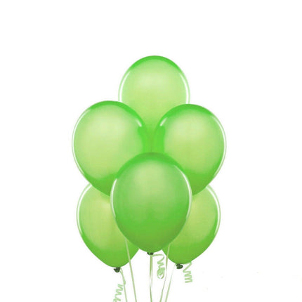100PCS 10 Inch Latex Balloons Party Decorations Birthday Wedding Balloon Solid Colour - Silver.