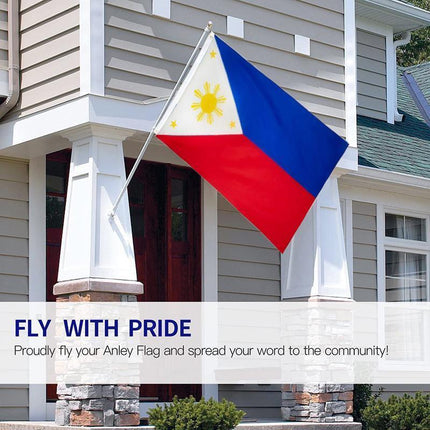 Large Philippines Flag 90 x 150 cm Outdoor Indoor Polyester with Eyelets.