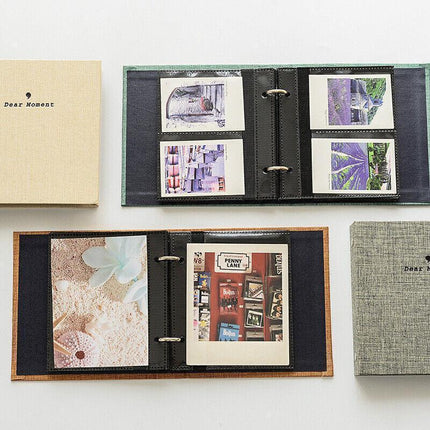 100 Pockets Mini Album for Fujifilm Instax Instant Photos - Grey.