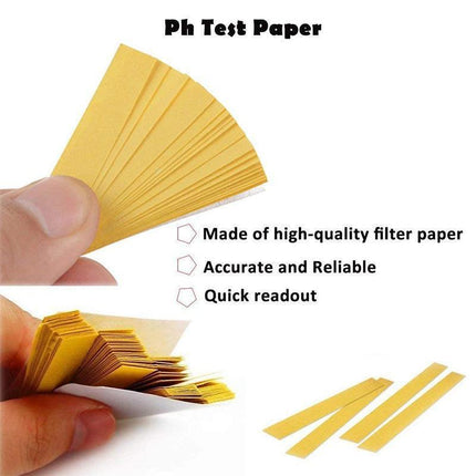 pH Test Strips Universal Litmus Paper for Water Saliva Urine Pool Soil Liquid 1-14 - 80PCS (1 Book).