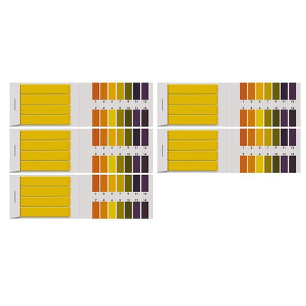 pH Test Strips Universal Litmus Paper for Water Saliva Urine Pool Soil Liquid 1-14 - 80PCS (1 Book).