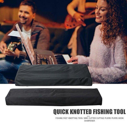 61/88 Key Piano Keyboard Dust Cover For Electronic Keyboard And Digital Piano - 61 Key.
