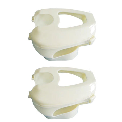2X Practical Plastic Racing Pigeon Holder Fixed Frame Rack Bird Medicine Feeder.