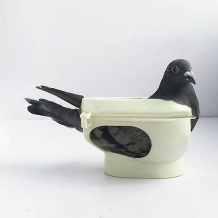 2X Practical Plastic Racing Pigeon Holder Fixed Frame Rack Bird Medicine Feeder.