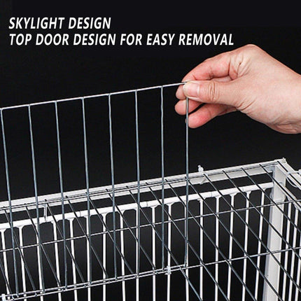 Durable Pigeon Cage for Indoor and Outdoor Use Safe Bird Housing Easy to Assemble.