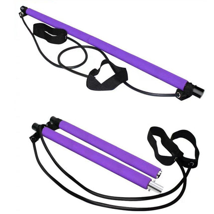 Multi-Purpose Pilates Stick Home Fitness Stretch Exercise Training Hip Rope.