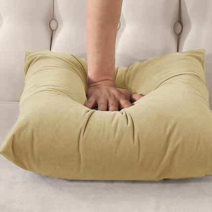 40x40cm Multicoloured Plain Solid Colour Cushion Cover Covers Decorative Pillow Case - Dark Purple.