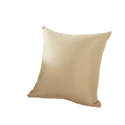 40x40cm Multicoloured Plain Solid Colour Cushion Cover Covers Decorative Pillow Case - Red.