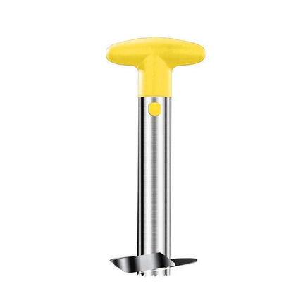 Stainless Steel Pineapple Corer Slicer Peeler Cutter Tool Easy Pineapple Cutter - Blue.