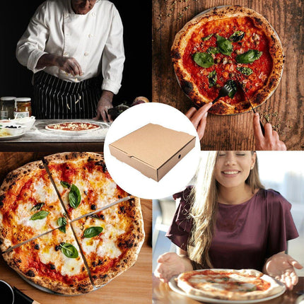 25pcs Break Resistant Pizza Boxes for Cooking Takeout and Food Delivery Needs - 11inch.